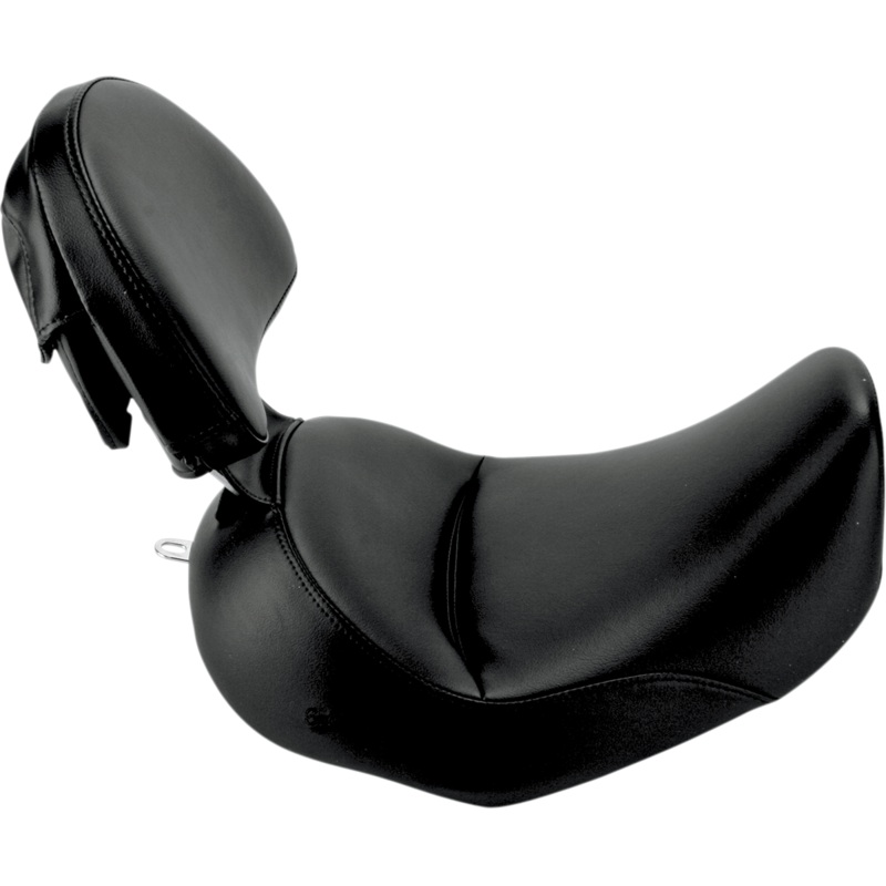 SADDLEMEN Heels Down Seat – Backrest – FLSTC Heels Down Solo Seat