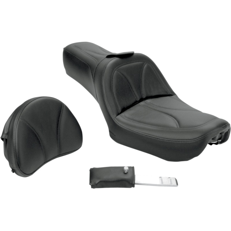SADDLEMEN King Seat – Backrest – FXD ’04-’05 King 2-Up Seat