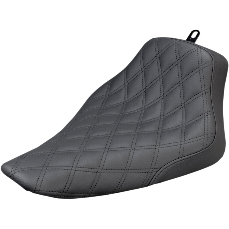 SADDLEMEN Renegade Solo Seat – Lattice Stitched – Black – FLS Renegade LS Solo Seat