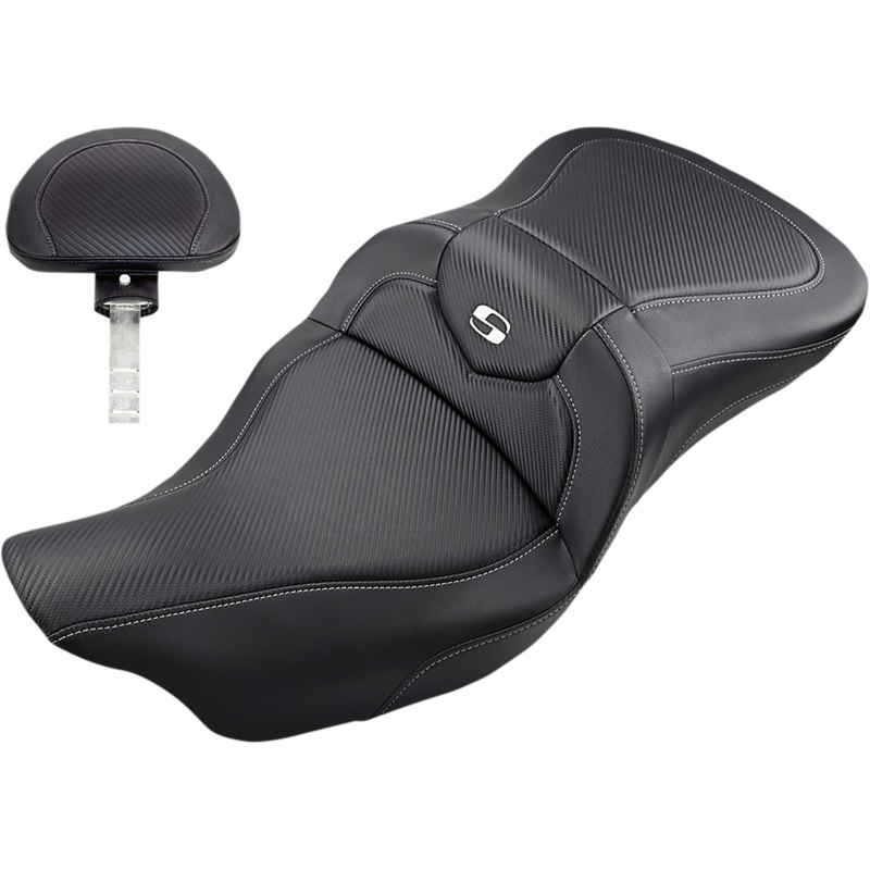 SADDLEMEN Road Sofa Seat – Carbon Fiber – Backrest CF Road Sofa Seat