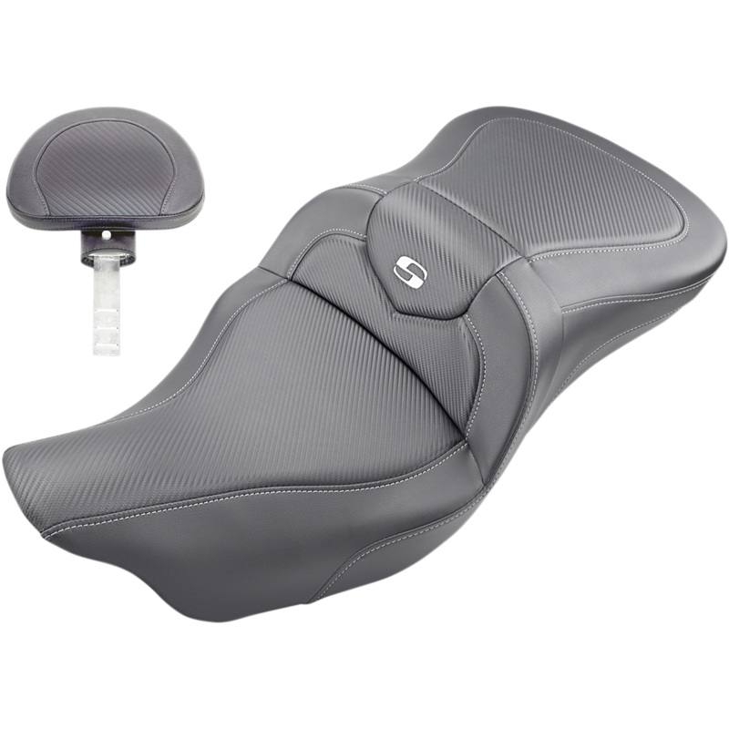 SADDLEMEN Roadsofa Seat – Carbon Fiber – Backrest Roadsofa Trike Seat