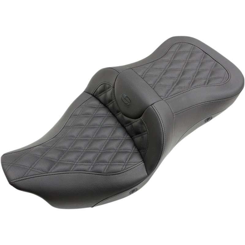 SADDLEMEN Roadsofa Seat – Heated – Lattice Stitched Roadsofa