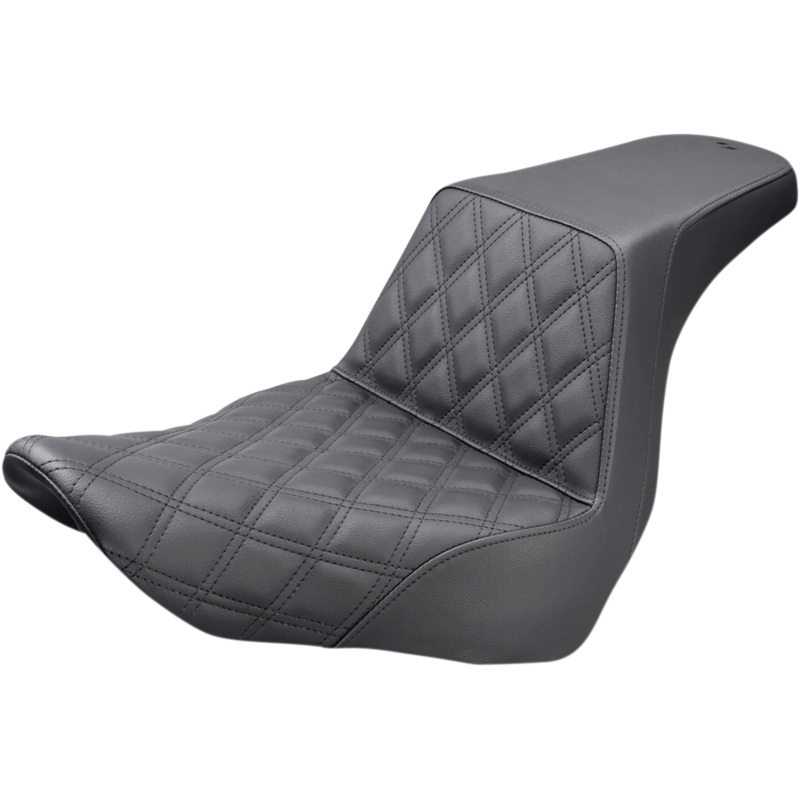 SADDLEMEN Step Up Seat – Driver’s Lattice Stitched Step Up Seat  Front Lattice Stitch