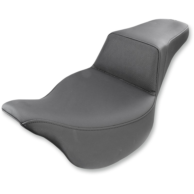 SADDLEMEN Step Up Seat – Gripper – FLH Step Up Seat  Gripper