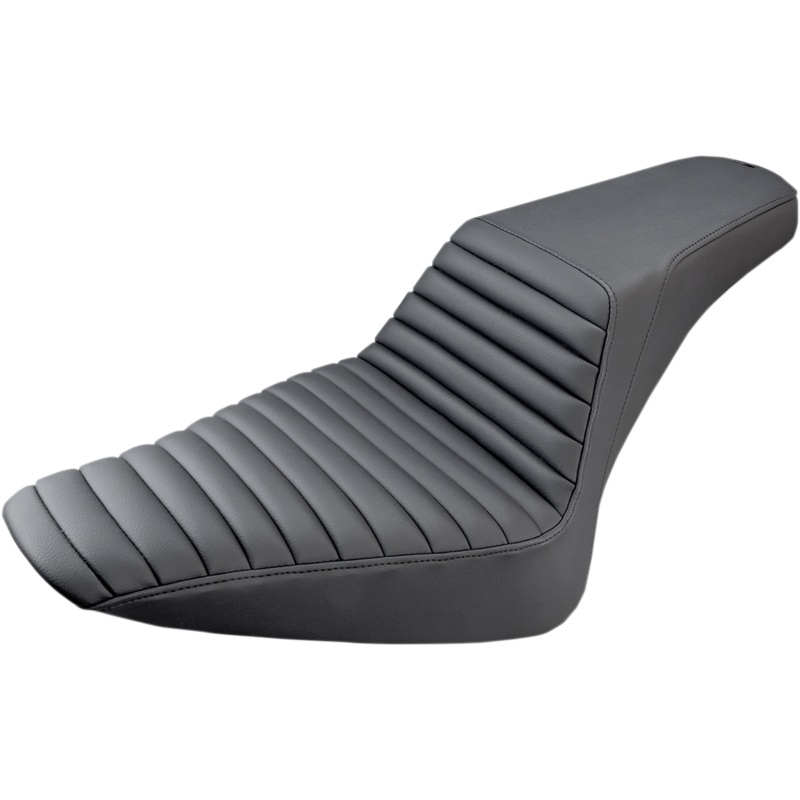 SADDLEMEN Step Up Seat – Tuck and Roll – Black – FLS Step Up Seat  Tuck and Roll