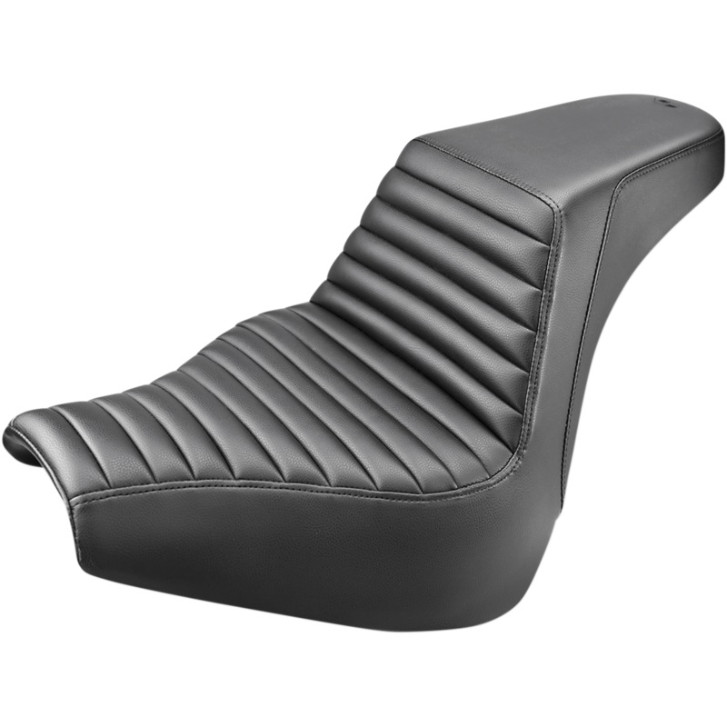 SADDLEMEN Step Up Seat – Tuck and Roll – Black – FXBR/S Step Up Seat  Tuck and Roll