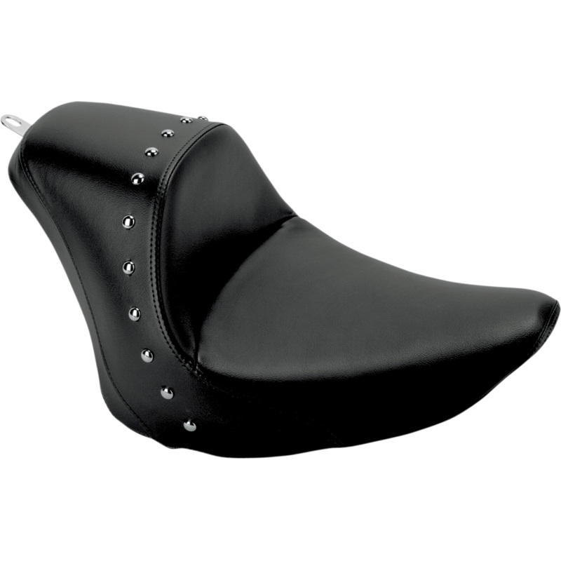 SADDLEMEN Studded Heels Down Seat – FXST Heels Down Solo Seat