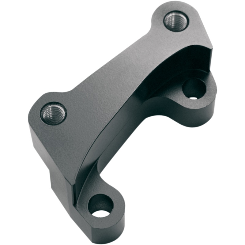 RC COMPONENTS Caliper Mount – Front Left – Black – 13 Front Caliper Adapter Bracket Kit