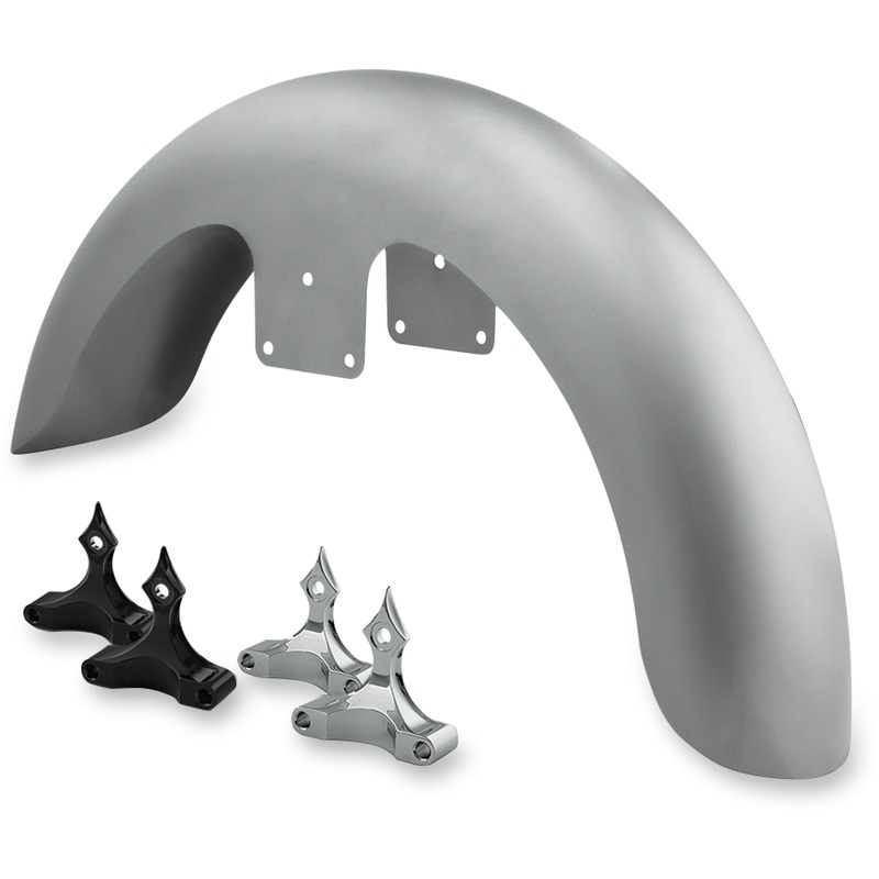 RC COMPONENTS Front Fender Kit with Black Adapters – For 26 Wheel – 6 W Front Fender Kit for 26 Wheel