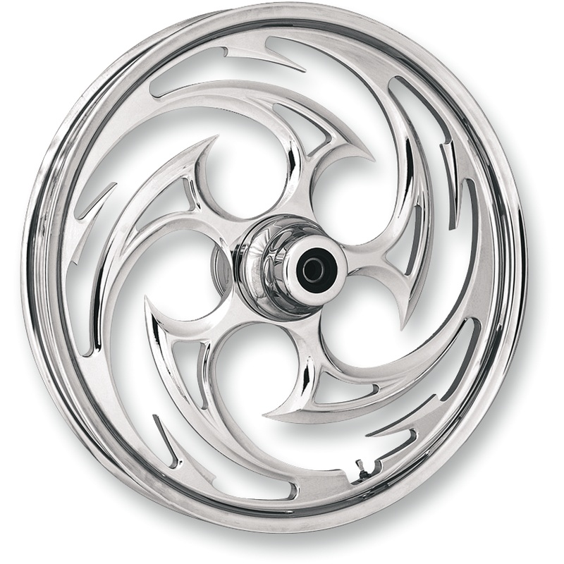 RC COMPONENTS Front Wheel – Savage – Single Disc – 23 – With ABS – 08-18 FLT One-Piece Forged Aluminum Wheel  Savage