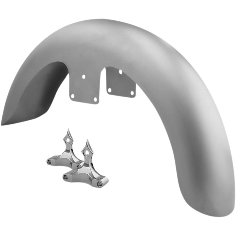 RC COMPONENTS Phantom Front Fender Kit with Chrome Adapters – For 23 Wheel Front Fender Kit for 23 Wheel