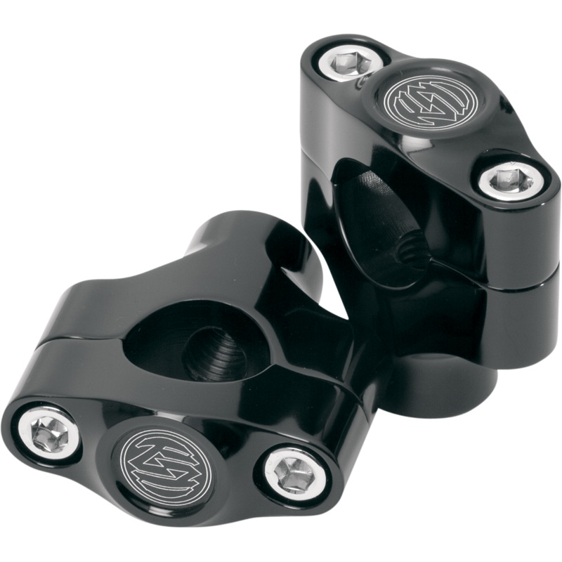 RSD Black 1 x 1-1/2 Riser Handlebar Riser for 1 Handlebars