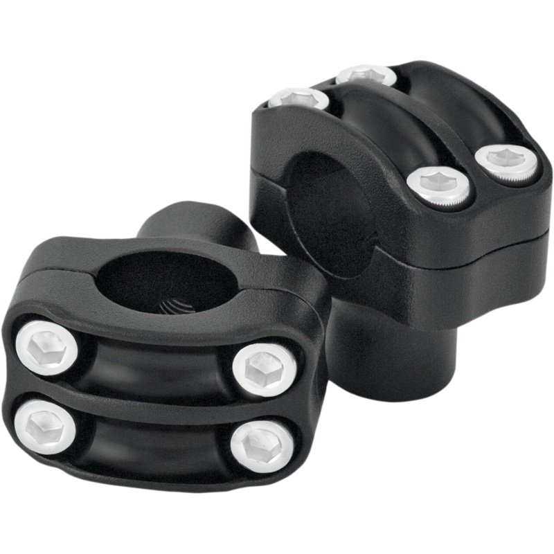 RSD Black Ops 1-1/2 4-Bolt Riser for 1 Handlebar Nostalgia Handlebar Riser