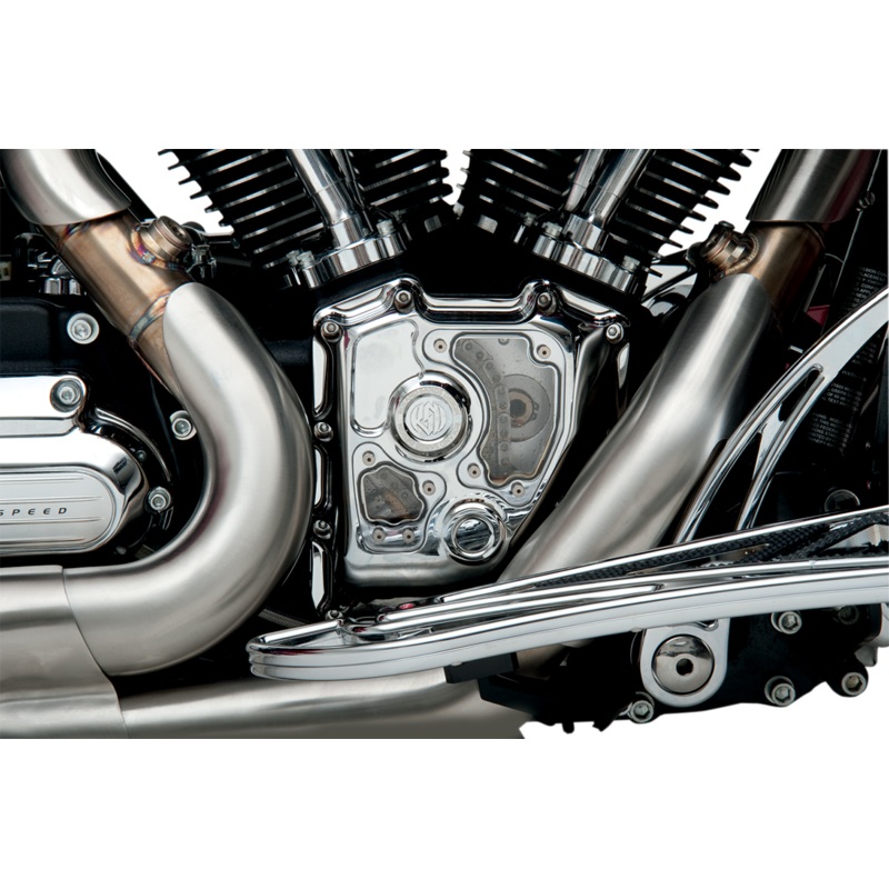 RSD Cam Cover Clarity Chrome FLH Clarity Cam Cover