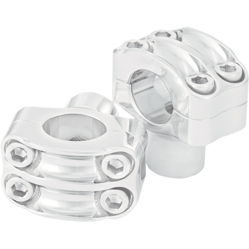 RSD Chrome 1-1/2 4-Bolt Riser for 1 Handlebar Nostalgia Handlebar Riser