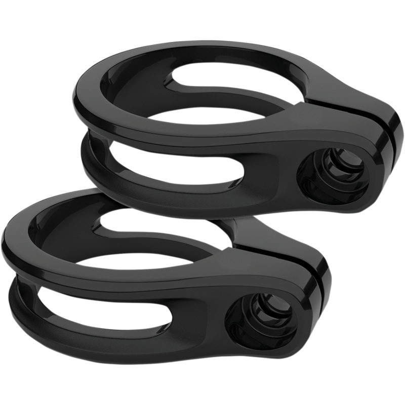 RSD Fork Clamp Mounts – Gloss Black Fork Clamp Mounts