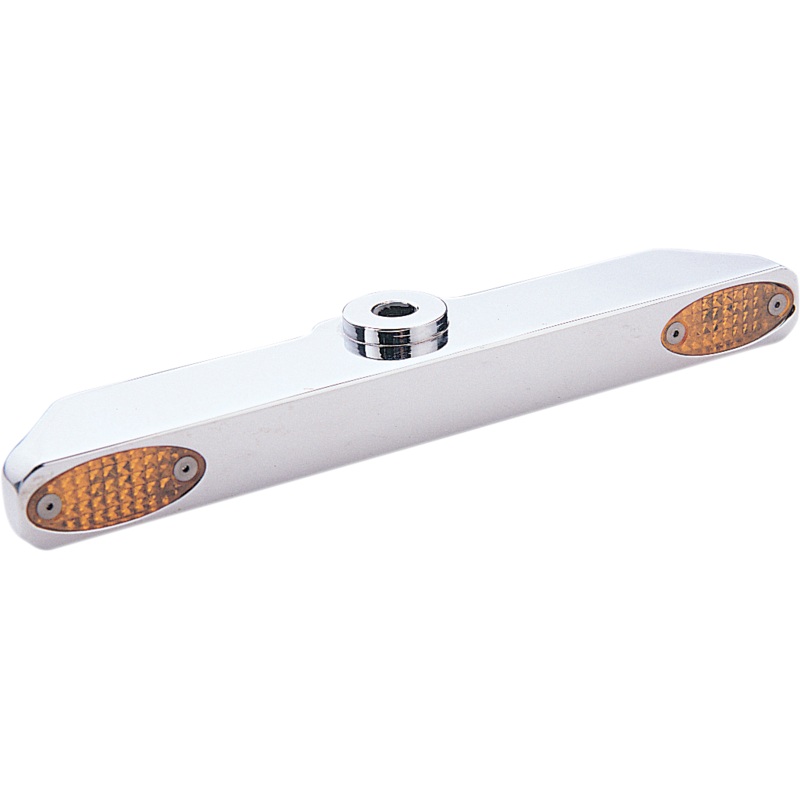 PRO-ONE PERF.MFG. Triple Tree Marker Bar – Wide – Chrome Millennium Triple Tree Marker Light Bars