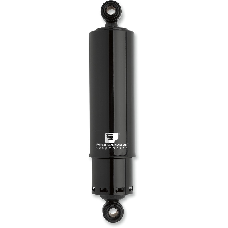 PROGRESSIVE SUSPENSION 412 Series Shock – 12 – Standard – Black – FXD 412 Series Shocks  Black