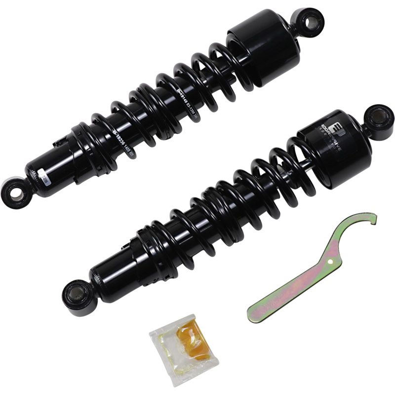 PROGRESSIVE SUSPENSION 412 Series Shock – 14 – Heavy Duty – Black – FXD 412 Series Shocks  Black