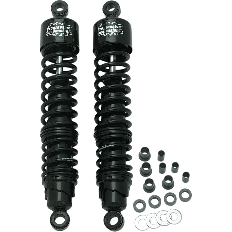 PROGRESSIVE SUSPENSION 413 Series Shock – Black – Standard – 15 413 Series Shocks