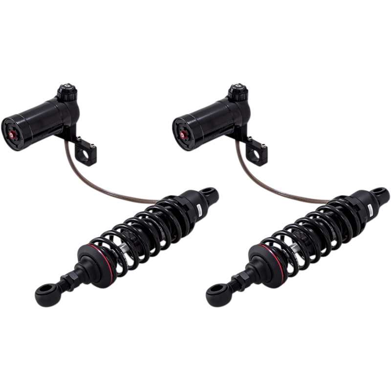 PROGRESSIVE SUSPENSION 990 Series Shocks with Remote Reservoir – Black – Standard – 13 990 Series Shocks with Remote Reservoir