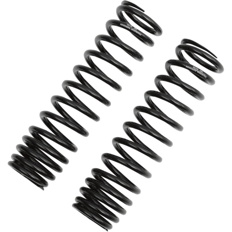 PROGRESSIVE SUSPENSION Shock Springs – 12-Series – Black – 95-140 lb/in 12  Series Shock Springs
