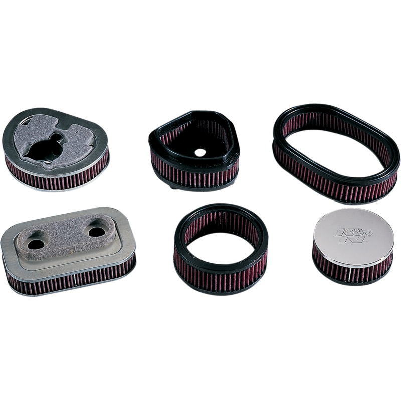K & N Air Filter for/S&S Housing High Flow Replacement Air Filter