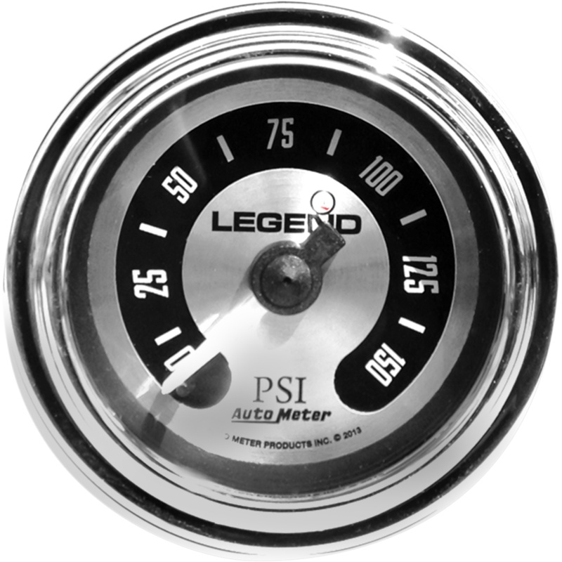 LEGEND SUSPENSION Fairing Mounted LED Backlit PSI Gauges – Spun Aluminum Fairing Mounted LED Backlit PSI Gauges