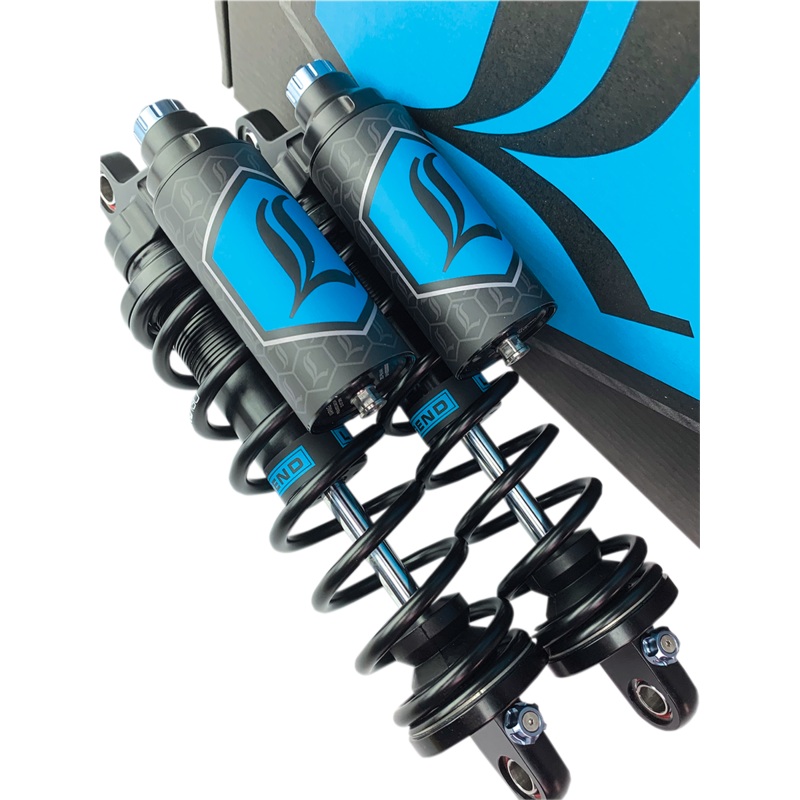LEGEND SUSPENSION REVO ARC Piggyback Shocks – Heavy Duty – Black – 13 – ’04-’20 Sportster REVO ARC Piggyback Coil Suspension