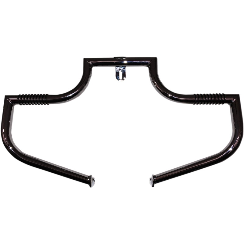 LINDBY Engine Guard Linbar – Gloss Black – Softail Linbar Front or Rear Highway Bar