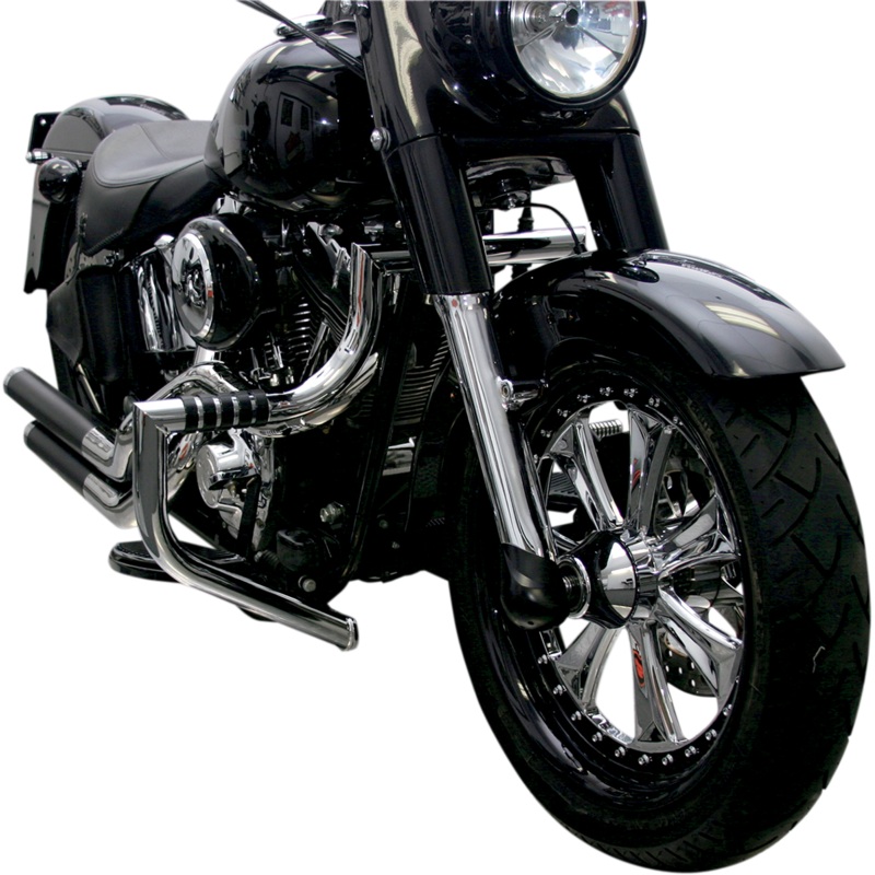 LINDBY Magnumbar – Chrome – FLST Magnumbar Front Highway Bar