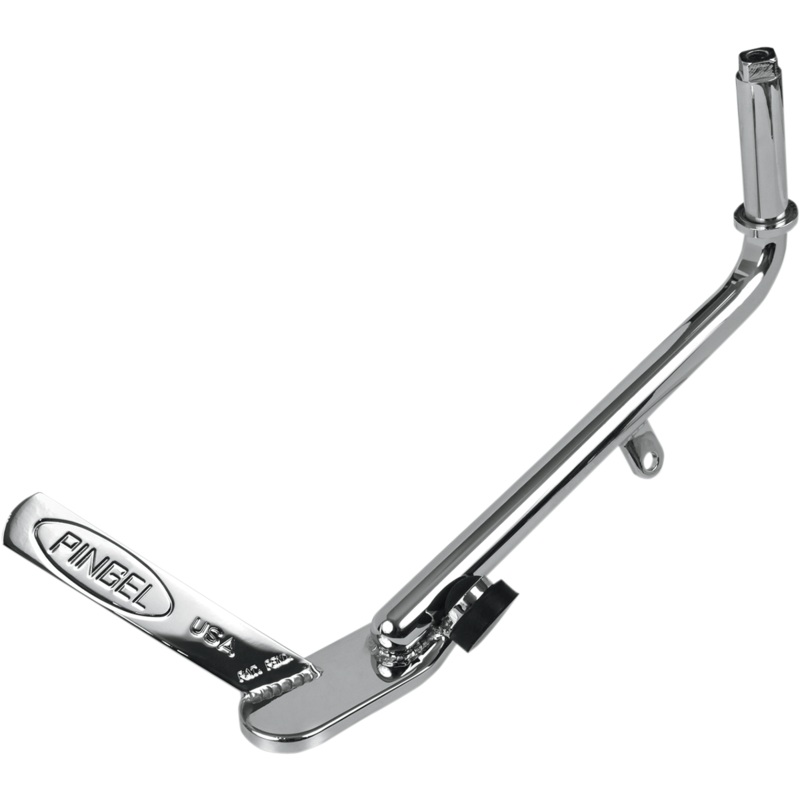 PINGEL Kickstand – 1 Lowered – Chrome Lowered/Stock-Length Kickstand