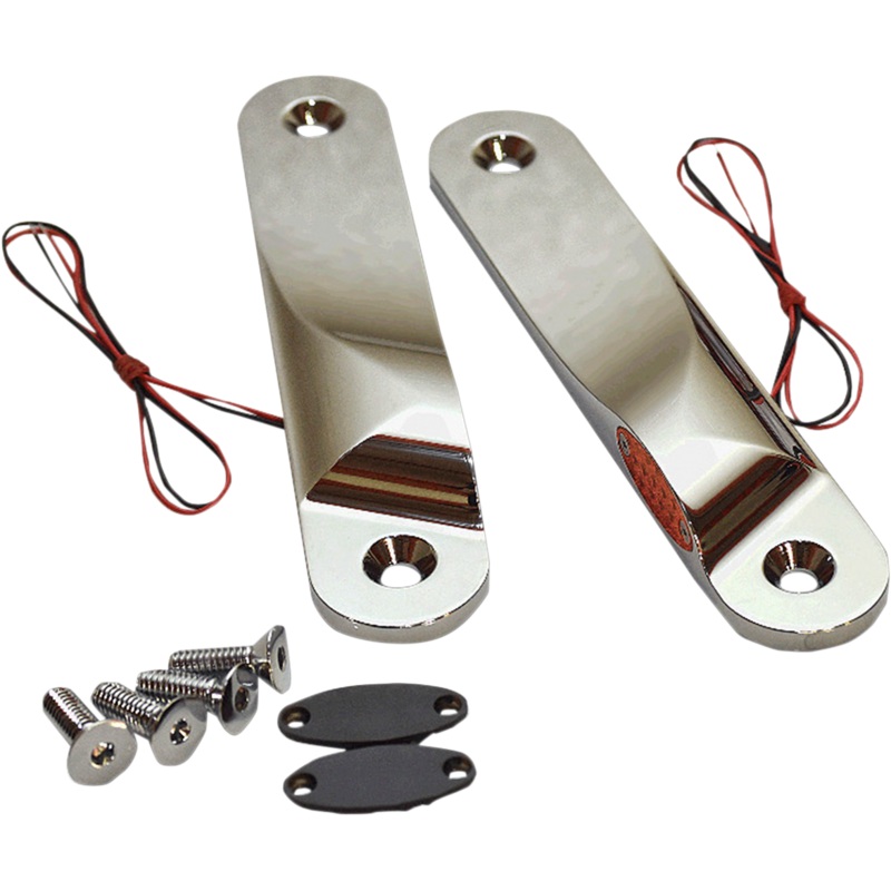PRO-ONE PERF.MFG. LED Front Turn Signal Lights – Chrome LED Front Signal Lights