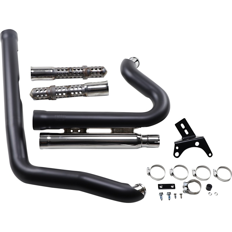 COBRA 909 Exhaust – Black – ’06-’11 Dyna 6709B