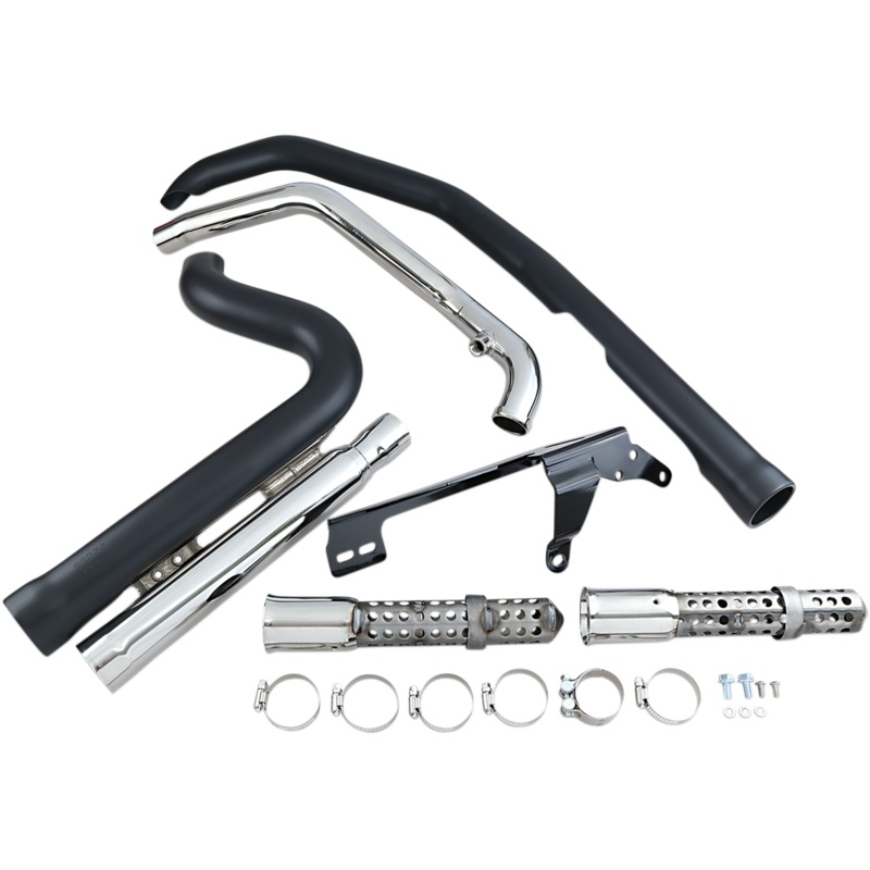 COBRA 909 Exhaust – Black – ’07-’13 XL 6704B