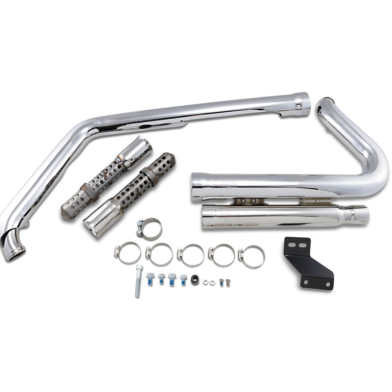 COBRA 909 Exhaust – Chrome – ’07-’11 Softail 6710