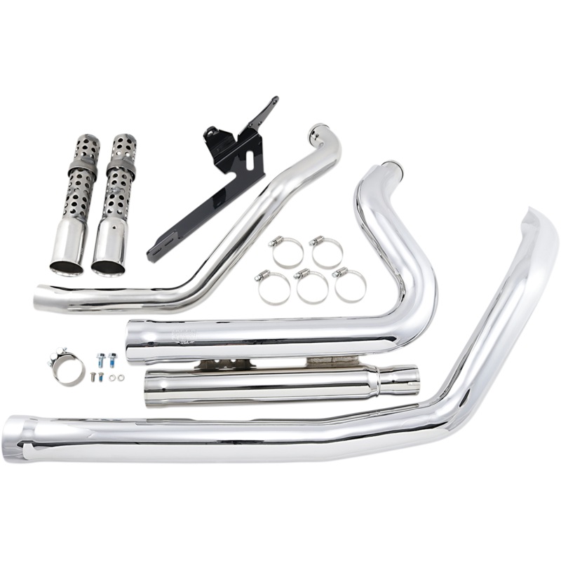 COBRA 909 Exhaust – Chrome – ’07-’13 XL 6704