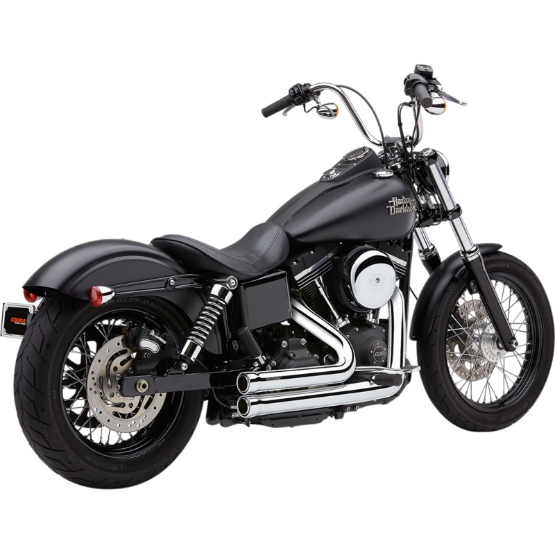 COBRA 909 Exhaust – Chrome – ’12-’17 Dyna 6708