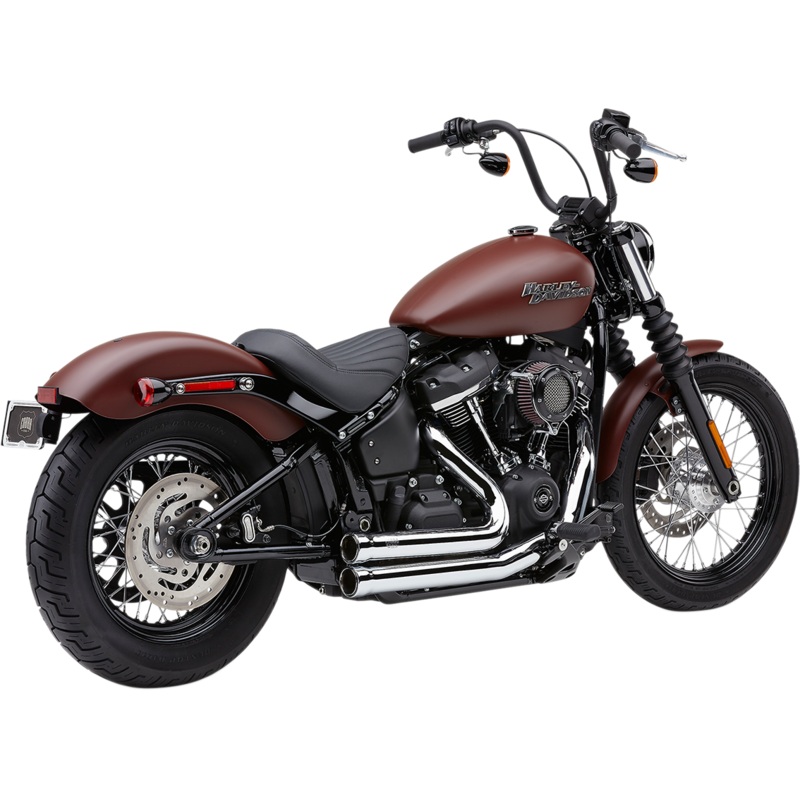 COBRA 909 Exhaust – Chrome – ’18-’20 Softail 6712