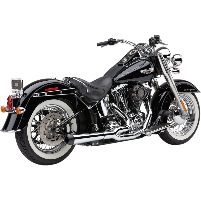 COBRA El Diablo Exhaust – Chrome – ’12-’17 Softail 6483