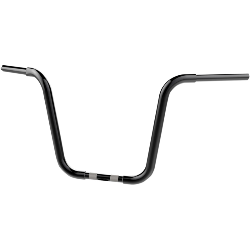 KHROME WERKS Black 14 Ape Hanger Handlebar 1-1/4 Bobber Ape Hanger Handlebar  Bobber Ape/Ape Hanger/Fat Bobber