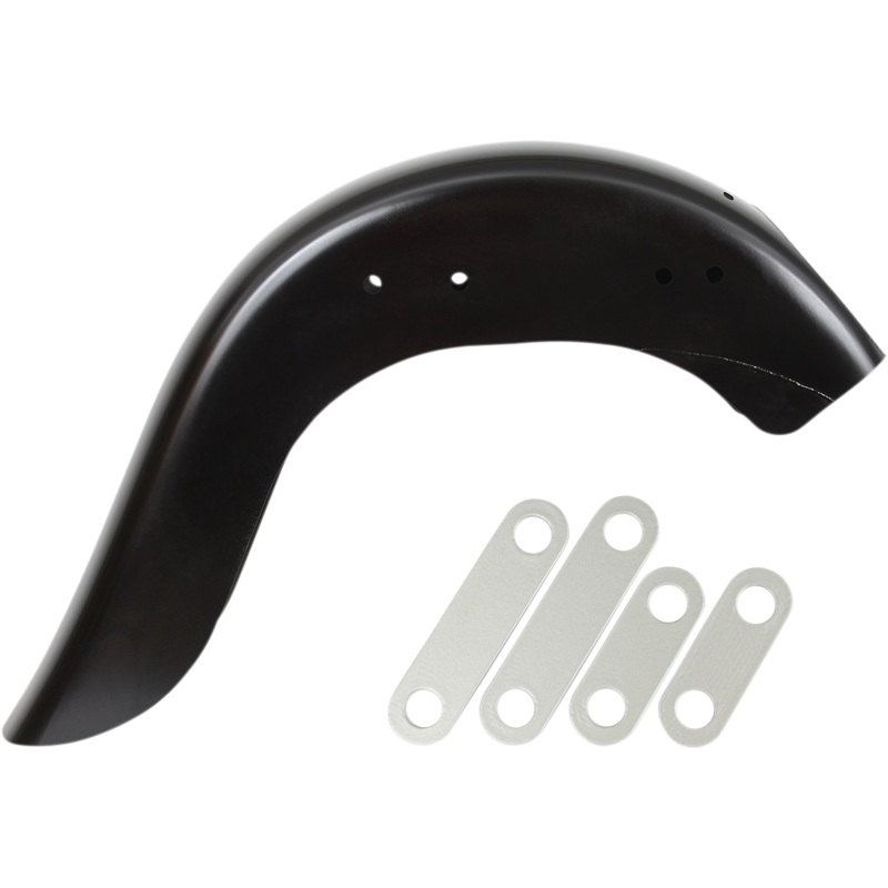KLOCK WERKS Benchmark Rear Fender – Smooth – Steel – FLHC Benchmark Rear Fender  Stock Length