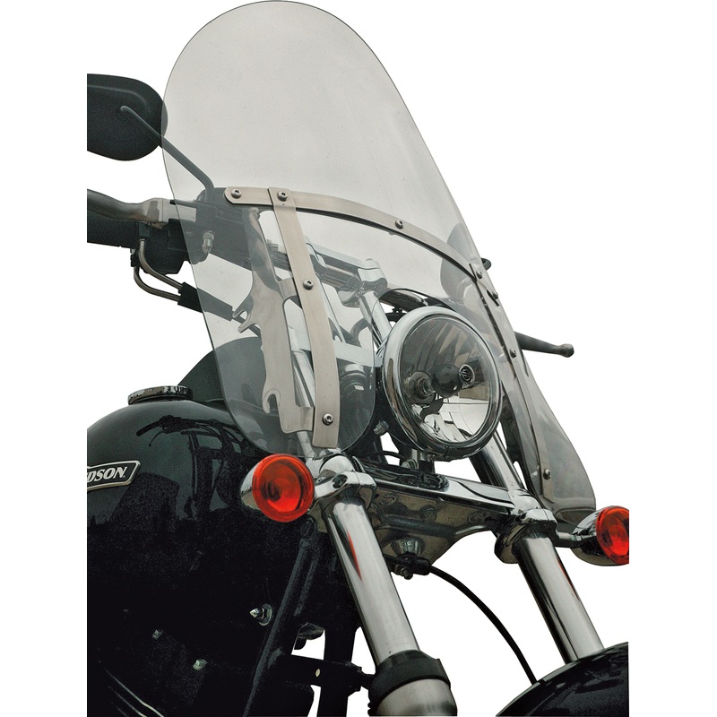 KLOCK WERKS Flare Windshield – Clear – FXDWG Flare Billboard Windshield