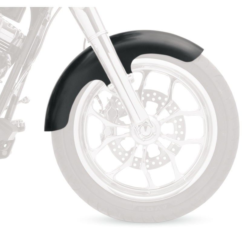 KLOCK WERKS Thickster Front Fender Kit – Black – Steel – 21 Hugger Series Front Fender