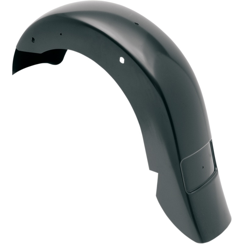 KLOCK WERKS WFB Benchmark Stretched Rear Fender – Frenched – Black – Steel WFB Benchmark Rear Fender