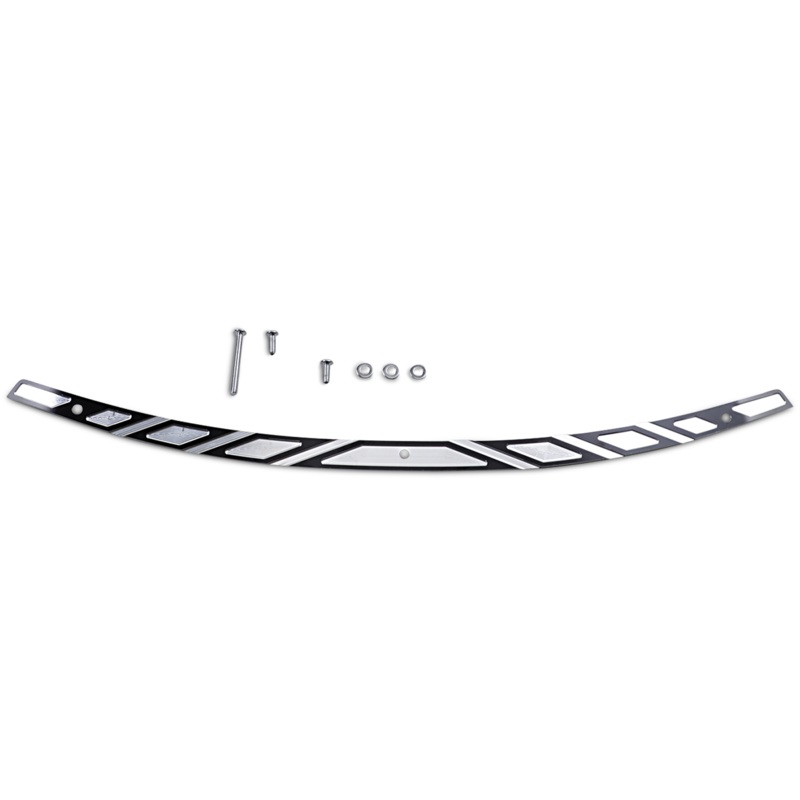 KLOCK WERKS Windshield Trim – Aztec – Black – FLH 14+ Flare Series Windshield Trim