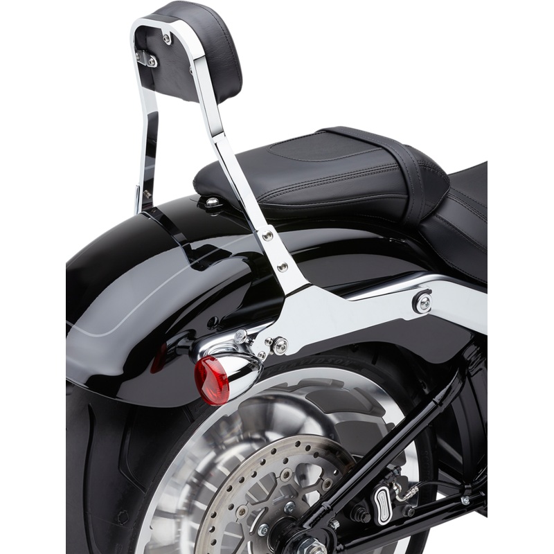 COBRA Backrest Kit – 11 – Chrome – Softail 602-2027