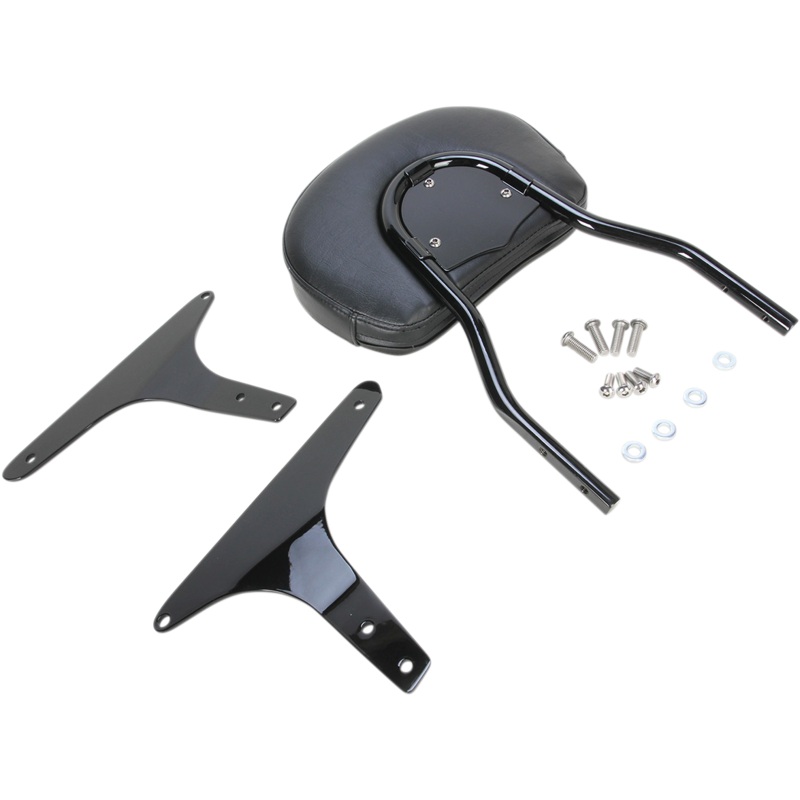 COBRA Round Sissy Bar – Standard – Black – Softail 602-1301B