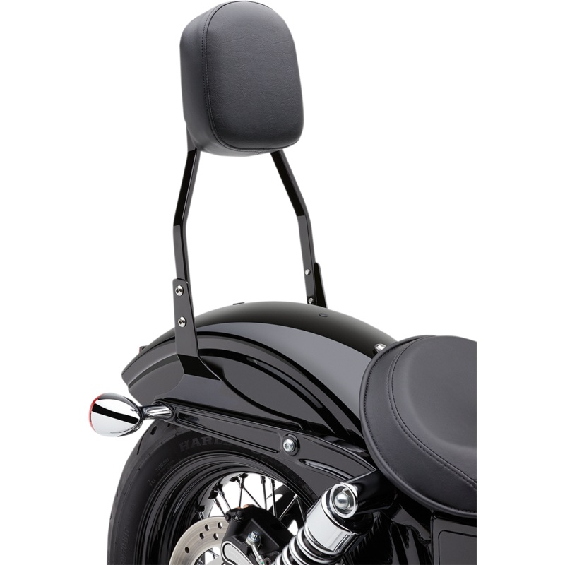 COBRA Standard Sissy Bar – Black – Dyna 602-1152B