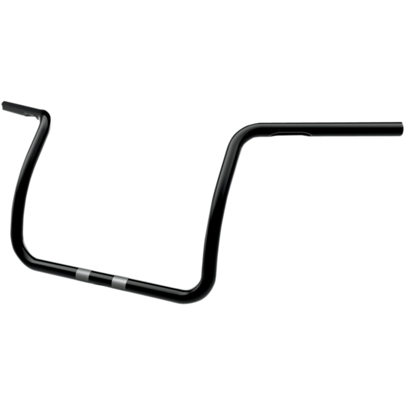 KHROME WERKS Black 1 2+2 Handlebar 1 2+2 Custom Sweeper Handlebar